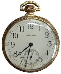 American pocket watch Waltham Mass circa 1920